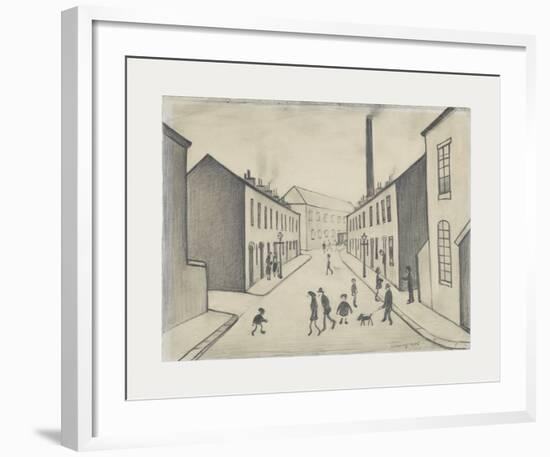 North James Henry Street, Salford, 1956-Laurence Stephen Lowry-Framed Premium Giclee Print