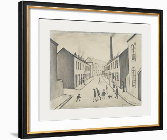 North James Henry Street, Salford, 1956-Laurence Stephen Lowry-Framed Premium Giclee Print