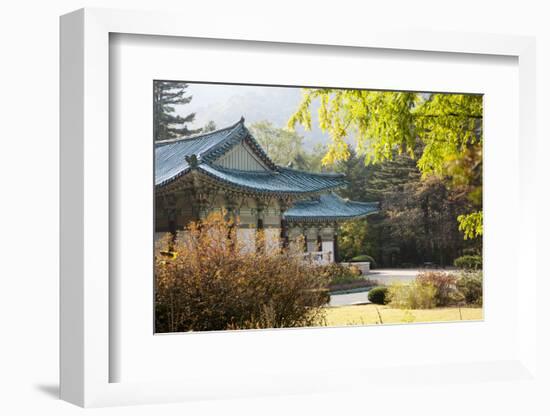 North Korea, Myohyang. Pohyon Temple, Located on the Slopes of the Myohyang Mountains-Katie Garrod-Framed Photographic Print