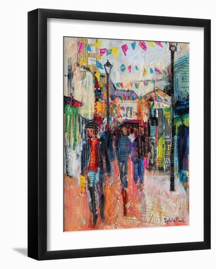 North Laines, Brighton-Sylvia Paul-Framed Giclee Print