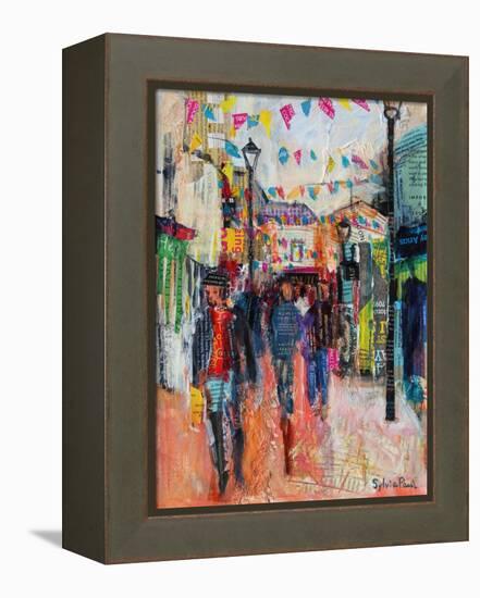 North Laines, Brighton-Sylvia Paul-Framed Premier Image Canvas