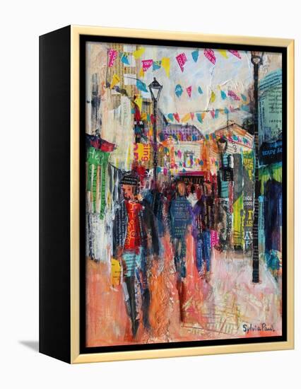 North Laines, Brighton-Sylvia Paul-Framed Premier Image Canvas