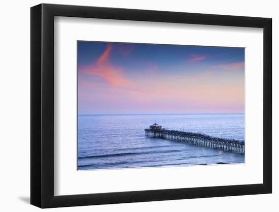 North Myrtle Beach, Cherry Grove Fishing Pier, South Carolina-John Coletti-Framed Photographic Print