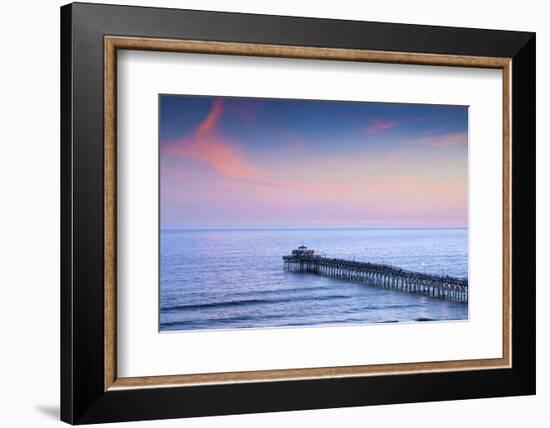 North Myrtle Beach, Cherry Grove Fishing Pier, South Carolina-John Coletti-Framed Photographic Print