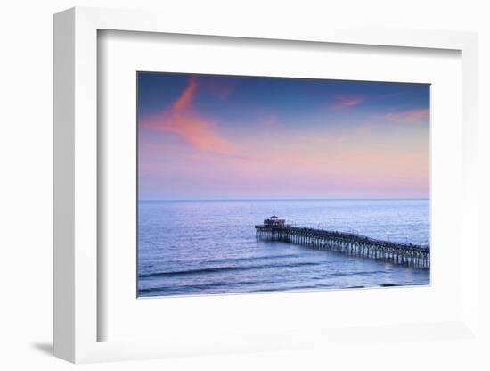 North Myrtle Beach, Cherry Grove Fishing Pier, South Carolina-John Coletti-Framed Photographic Print