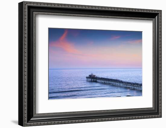North Myrtle Beach, Cherry Grove Fishing Pier, South Carolina-John Coletti-Framed Photographic Print