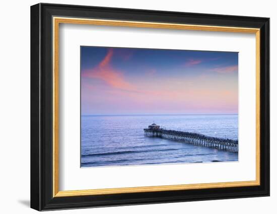 North Myrtle Beach, Cherry Grove Fishing Pier, South Carolina-John Coletti-Framed Photographic Print