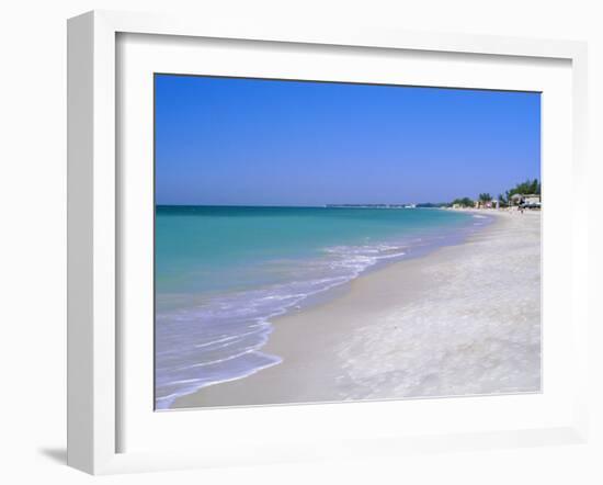 North of Longboat Key, Anna Maria Island, Gulf Coast, Florida, USA-Fraser Hall-Framed Photographic Print