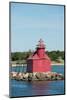 North Pierhead Lighthouse, Sturgeon Bay, Door County, Wisconsin, USA-Cindy Miller Hopkins-Mounted Photographic Print