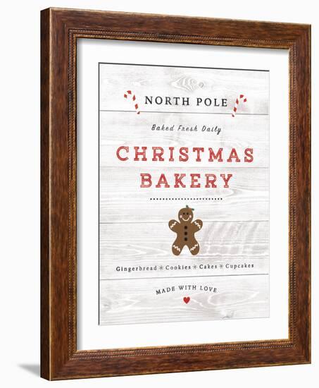 North Pole Bakery-Clara Wells-Framed Giclee Print