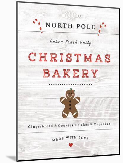 North Pole Bakery-Clara Wells-Mounted Giclee Print