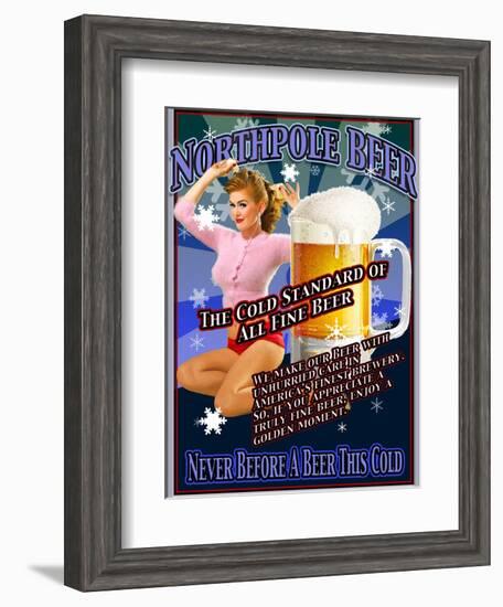 North Pole Beer-Nomi Saki-Framed Giclee Print