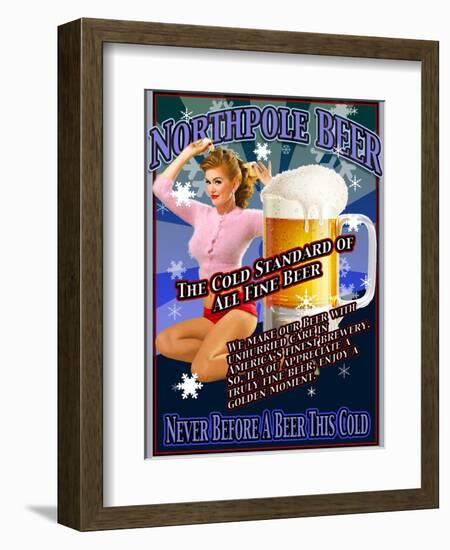 North Pole Beer-Nomi Saki-Framed Giclee Print