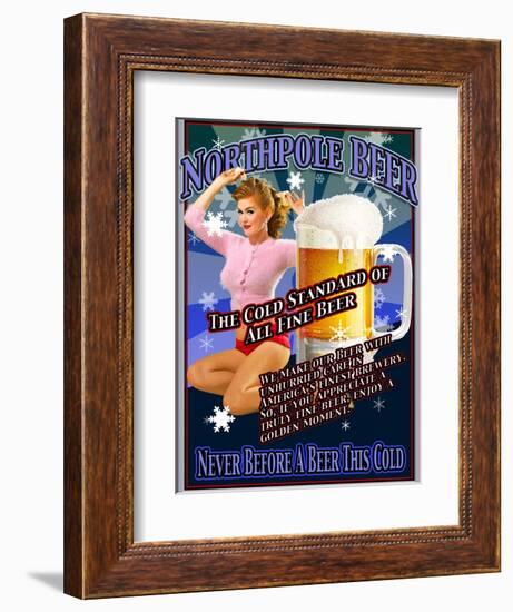 North Pole Beer-Nomi Saki-Framed Giclee Print