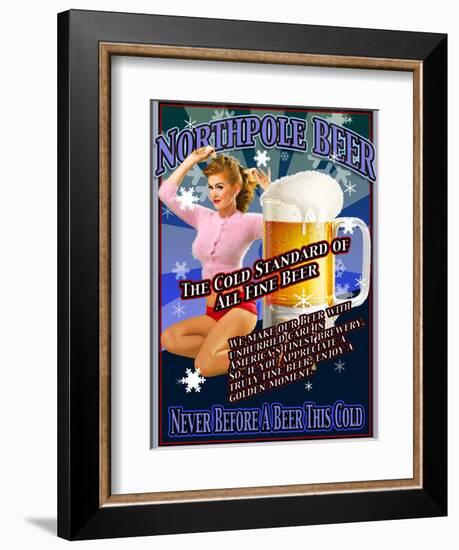 North Pole Beer-Nomi Saki-Framed Giclee Print