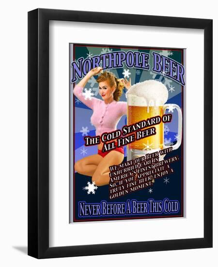 North Pole Beer-Nomi Saki-Framed Giclee Print