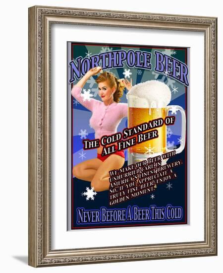 North Pole Beer-Nomi Saki-Framed Giclee Print