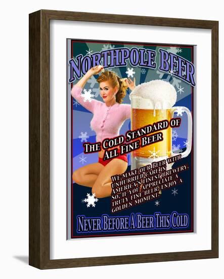 North Pole Beer-Nomi Saki-Framed Giclee Print