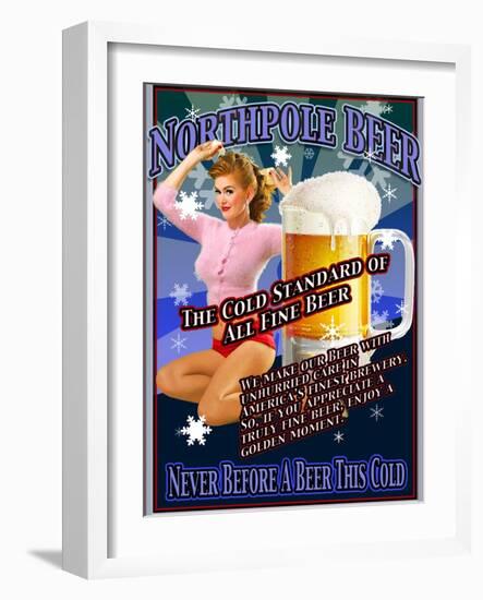 North Pole Beer-Nomi Saki-Framed Giclee Print