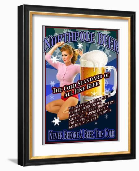 North Pole Beer-Nomi Saki-Framed Giclee Print