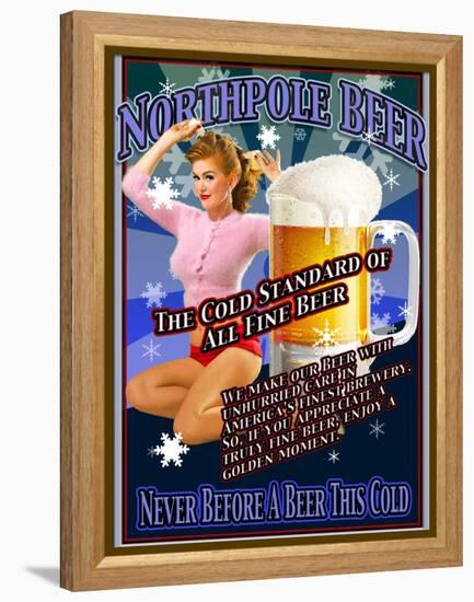 North Pole Beer-Nomi Saki-Framed Premier Image Canvas