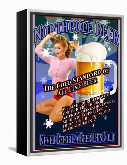 North Pole Beer-Nomi Saki-Framed Premier Image Canvas