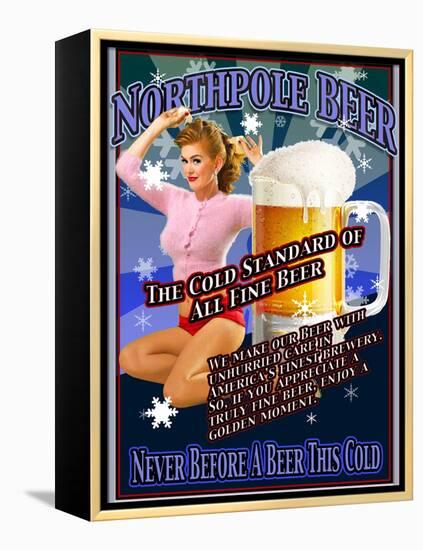 North Pole Beer-Nomi Saki-Framed Premier Image Canvas