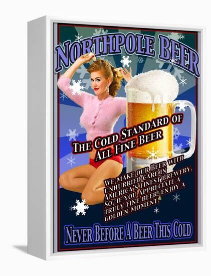 North Pole Beer-Nomi Saki-Framed Premier Image Canvas