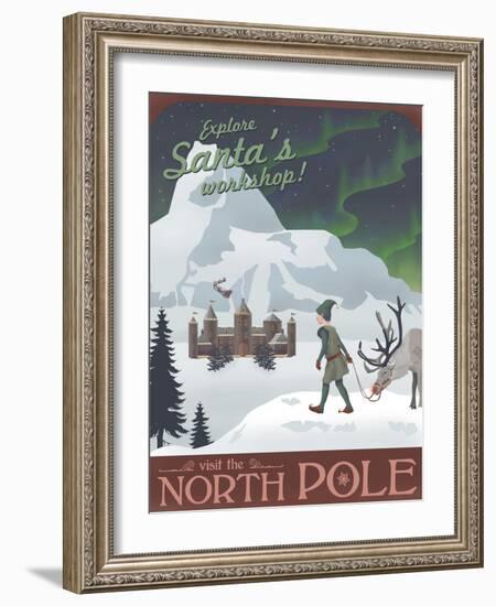 North Pole Christmas-Steve Thomas-Framed Giclee Print