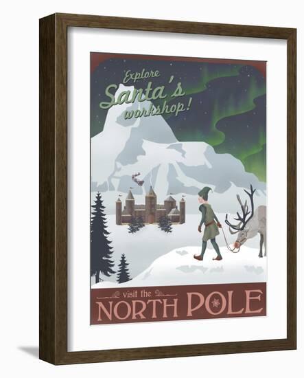 North Pole Christmas-Steve Thomas-Framed Giclee Print