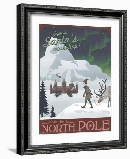 North Pole Christmas-Steve Thomas-Framed Giclee Print