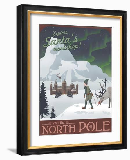 North Pole Christmas-Steve Thomas-Framed Giclee Print