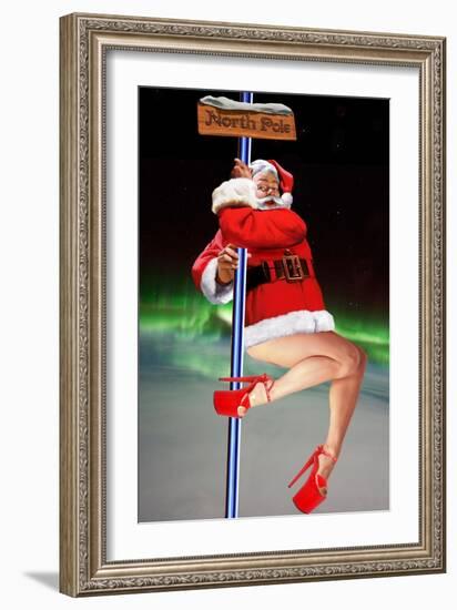 North Pole Dancer-Barry Kite-Framed Premium Giclee Print