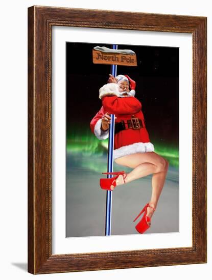 North Pole Dancer-Barry Kite-Framed Premium Giclee Print