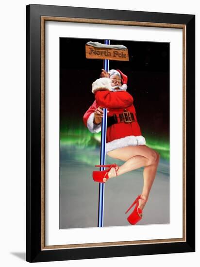 North Pole Dancer-Barry Kite-Framed Premium Giclee Print