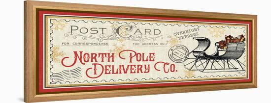 North Pole Express VI-Pela Studio-Framed Stretched Canvas