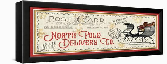 North Pole Express VI-Pela Studio-Framed Stretched Canvas