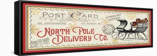 North Pole Express VI-Pela Studio-Framed Stretched Canvas