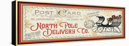 North Pole Express VI-Pela Studio-Framed Stretched Canvas