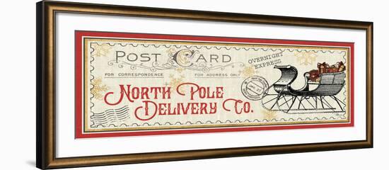 North Pole Express VI-Pela Studio-Framed Art Print