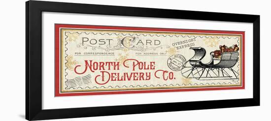 North Pole Express VI-Pela Studio-Framed Art Print