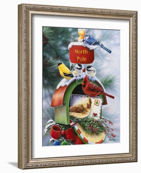 North Pole-Jenny Newland-Framed Giclee Print