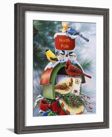 North Pole-Jenny Newland-Framed Giclee Print