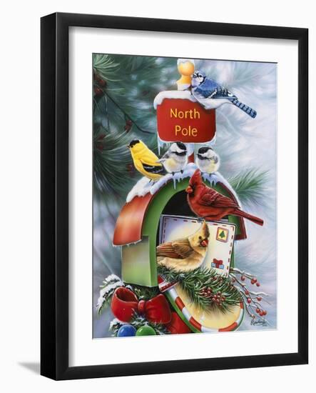 North Pole-Jenny Newland-Framed Giclee Print