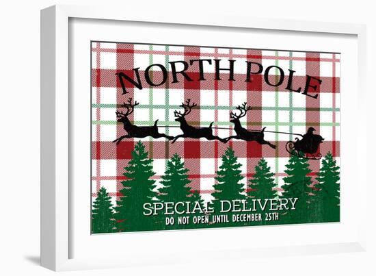 North Pole-Kim Allen-Framed Art Print