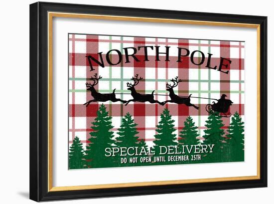 North Pole-Kim Allen-Framed Art Print