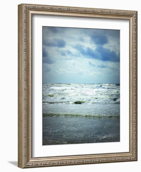 North Sea Beach Netherlands-Alaya Gadeh-Framed Photographic Print