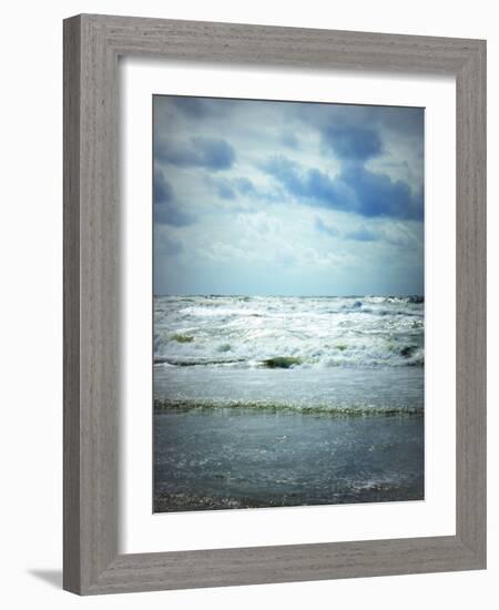 North Sea Beach Netherlands-Alaya Gadeh-Framed Photographic Print