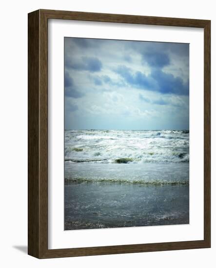 North Sea Beach Netherlands-Alaya Gadeh-Framed Photographic Print