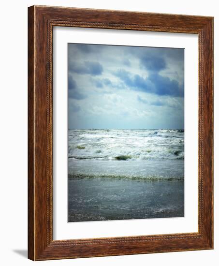 North Sea Beach Netherlands-Alaya Gadeh-Framed Photographic Print